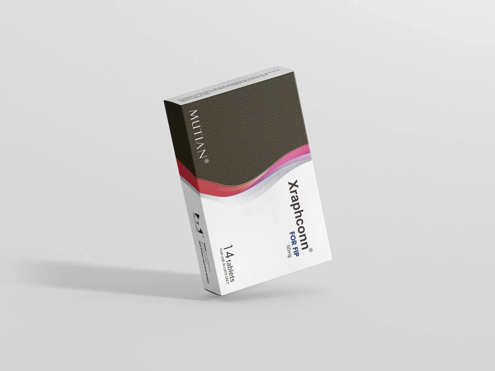 MUTIAN Xraphconn product box for FIP, clean studio shot